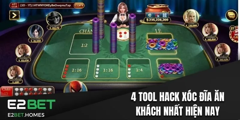 4 tool hack xóc đĩa ăn khách nhất hiện nay